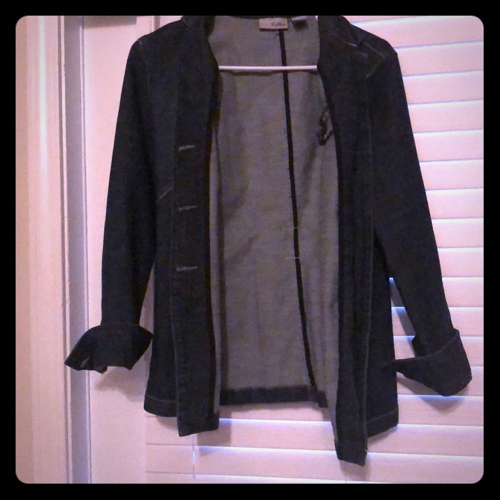 Chico’s Dark Denim Jacket